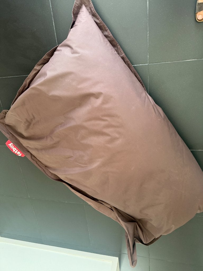 Fatboy zitzak 130x170 bruin aubergine, Ophalen, Gebruikt, Bruin, Zitzak