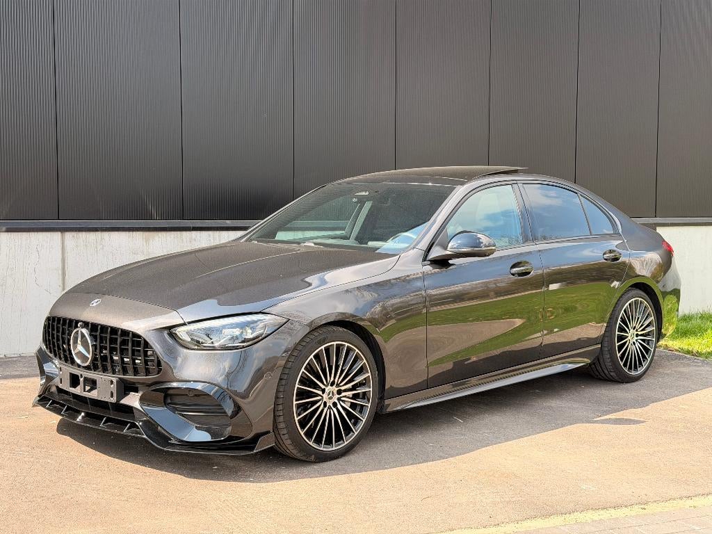 Mercedes C180 AMG Line * 63s AMG Bodykit * Full Option *, Auto's, Mercedes-Benz, Bedrijf, Te koop, C-Klasse, 360° camera, ABS