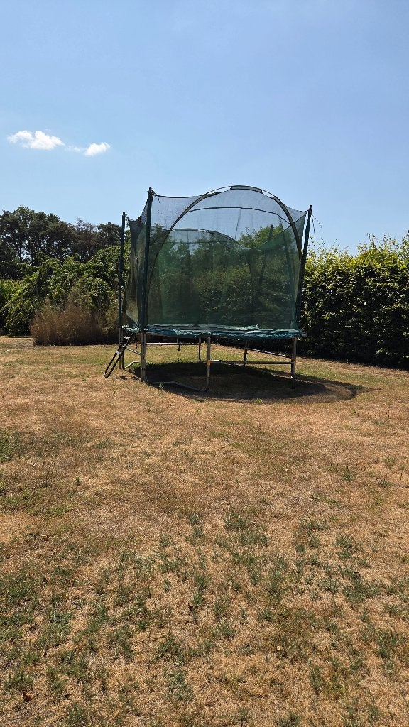 Trampoline, Ophalen, Gebruikt