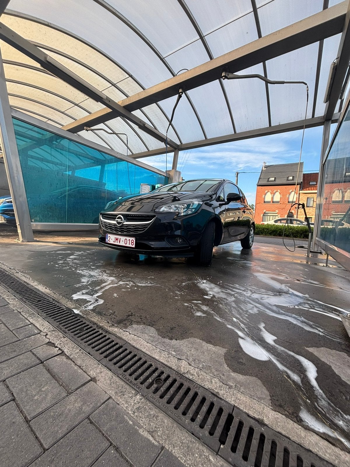 Opel Corsa, Auto's, Voorwielaandrijving, Stof, Zwart, Handgeschakeld