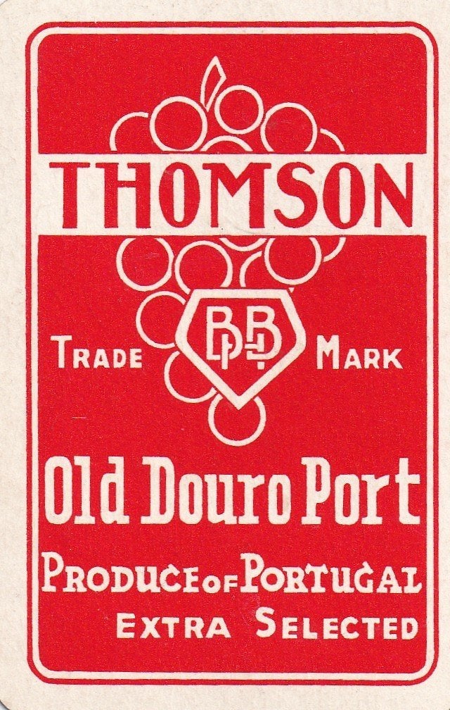 L 13 / S K  THOMSON PORT PORTUGAL, Ophalen of Verzenden, Nieuw, Speelkaart(en)