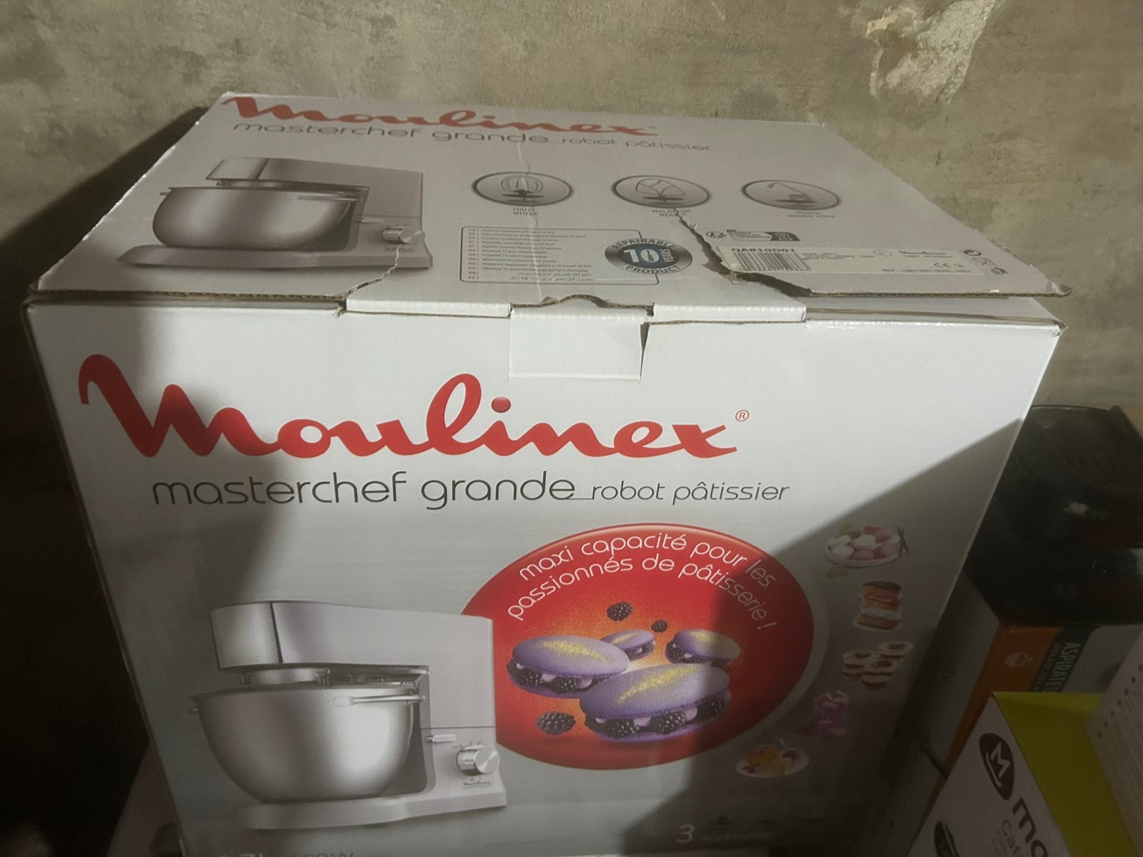 Moulinex masterchef grande keukenrobot, Elektronische apparatuur, Keukenmixers, Ophalen, Nieuw