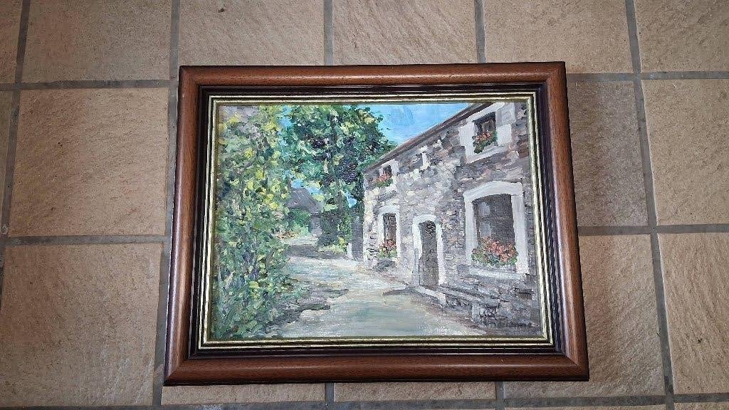Peinture huile sur toile Andrianne ph., Enlèvement ou Envoi, Toile