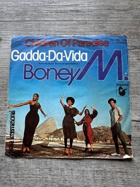 Vynil Single Boney M (lp0081), Gebruikt, 7 inch, Ophalen of Verzenden, Pop