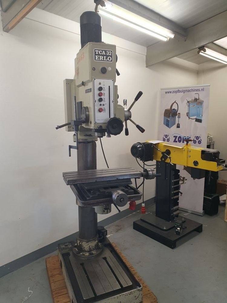 ERLO TCA-32 Kolomboormachine met kruistafel, Ophalen, Gebruikt, Kolomboormachine