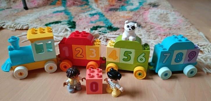 Lego Duplo getallentrein 10954 + unicorn trein 10953, Enlèvement, Duplo