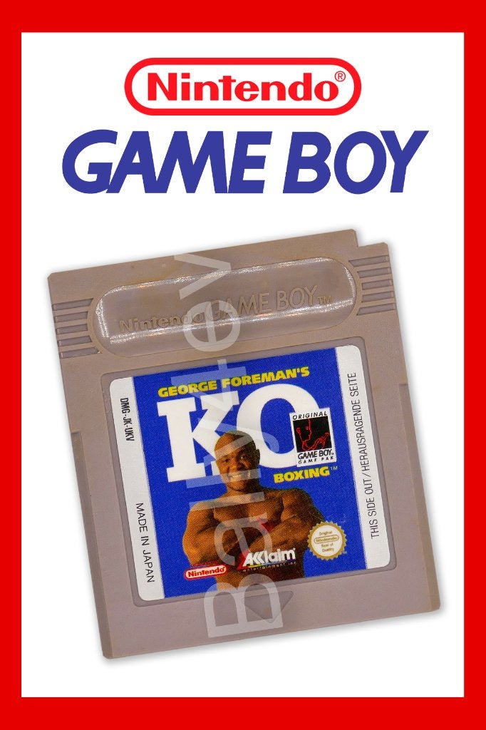 George Foreman's KO Boxing - Nintendo Game Boy - Loose - UKV, Consoles de jeu & Jeux vidéo, Enlèvement ou Envoi, 1 joueur, Utilisé