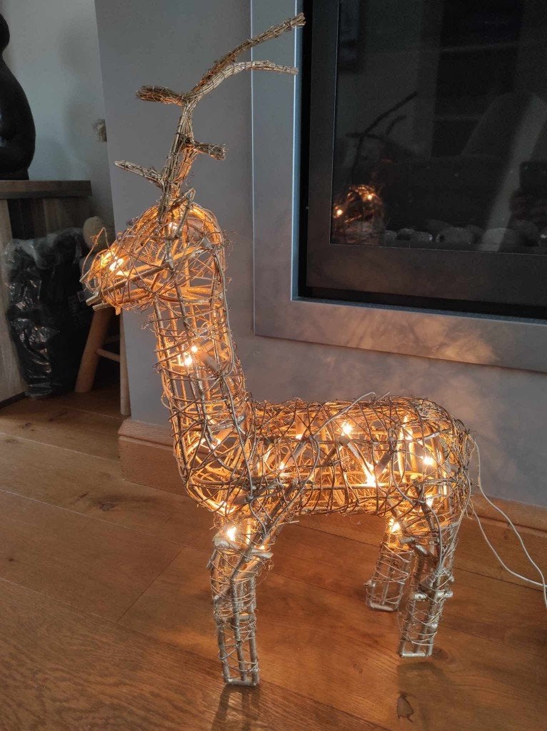 kerst : hert verlichting, Diversen, Ophalen, Zo goed als nieuw