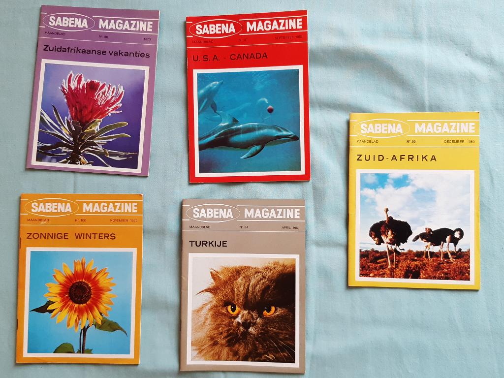 SABENA magazine, Enlèvement ou Envoi, Comme neuf, 61 à 80