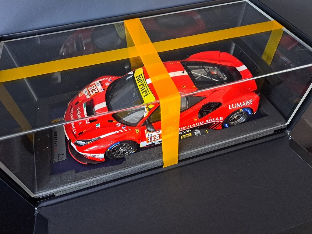 1:18 Looksmart Ferrari 488 GTE AF Corse 24h du Mans, Enlèvement ou Envoi, Neuf, Voiture, Autres marques