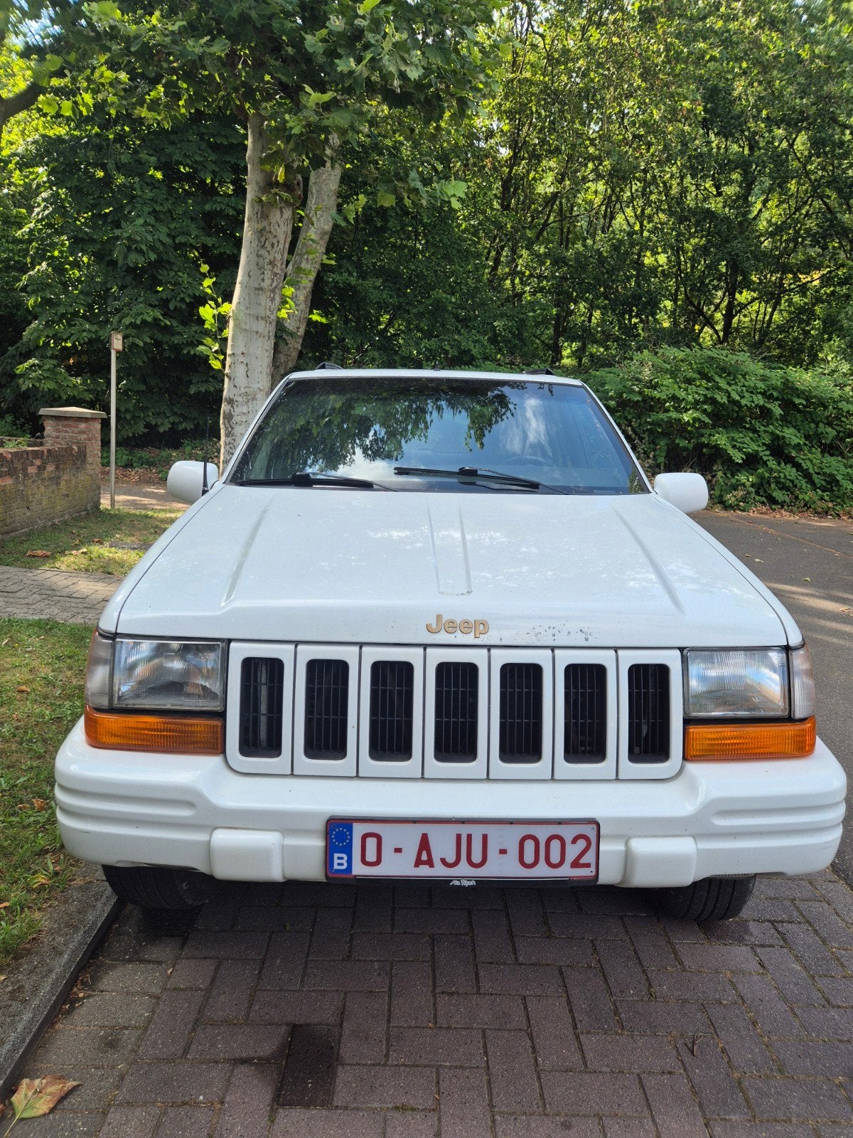 Jeep Grand Cherokee 4.0 oldtimer, Auto's, Jeep, Particulier, Cherokee, Benzine, 5 deurs, Automaat, Wit, Zwart, Ophalen