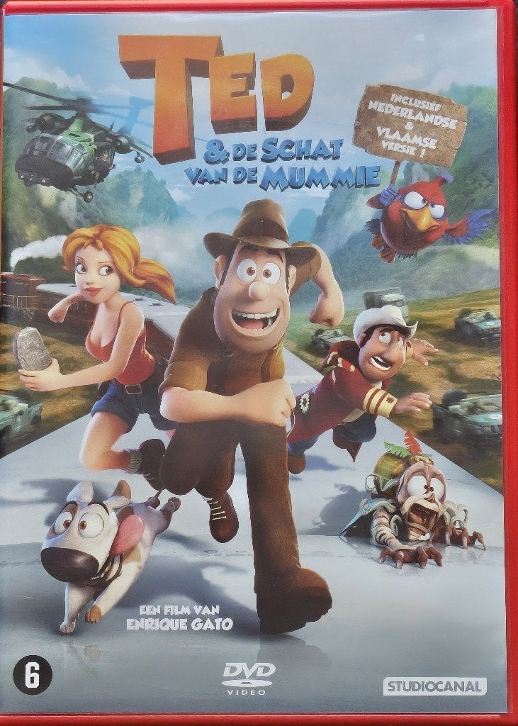 Ted & De Schat van de Mummie (2012), Enlèvement ou Envoi, Animation, Néerlandais, Néerlandais
