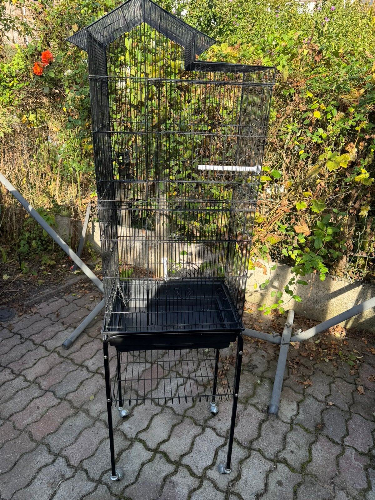 Vogel kooi, Ophalen, Gebruikt, Metaal, Vogelkooi