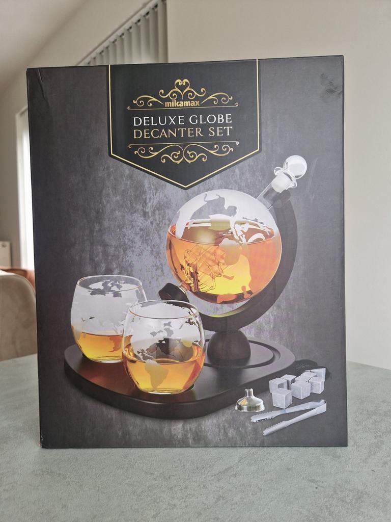 Decanteer set, Ophalen