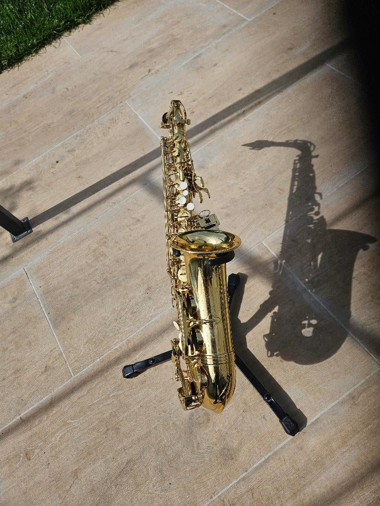 Saxophone alto, Musique & Instruments, Instruments à vent | Saxophones, Enlèvement, Utilisé, Alto, Avec valise