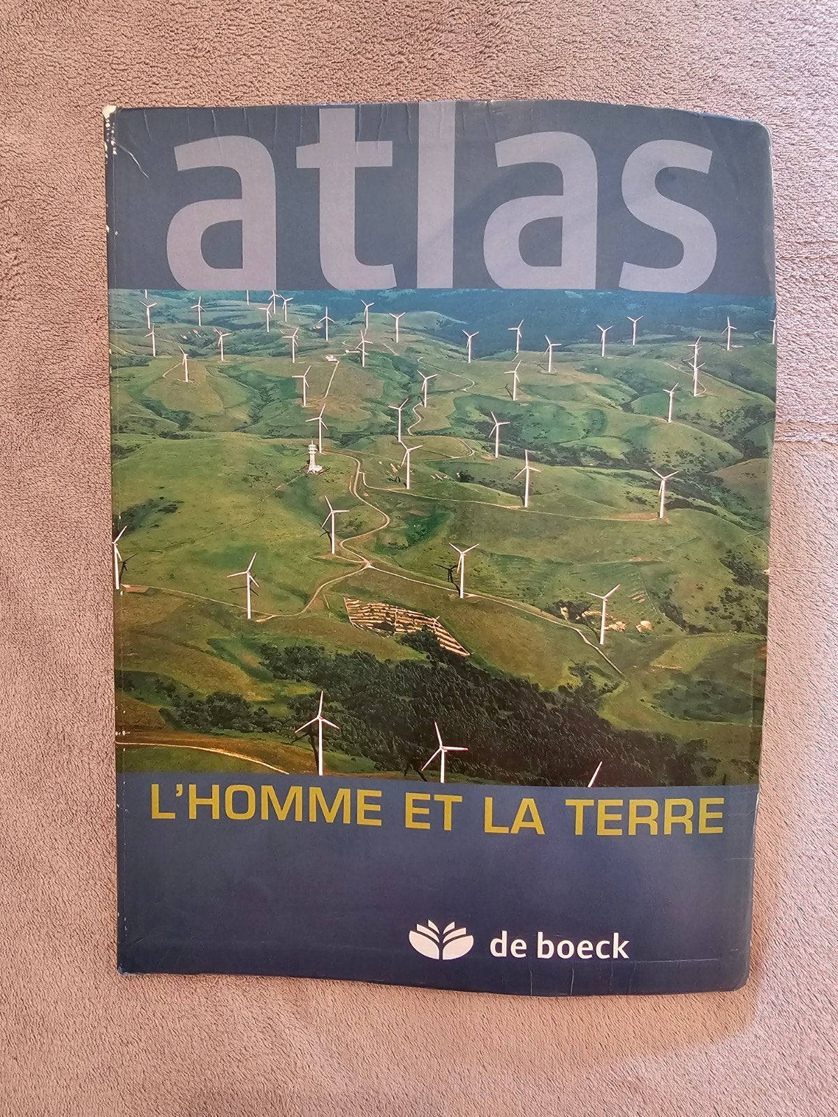 Atlas ; L'Homme et la Terre (2016), Livres, Philippe De Maeyer, Enlèvement, Utilisé, Secondaire