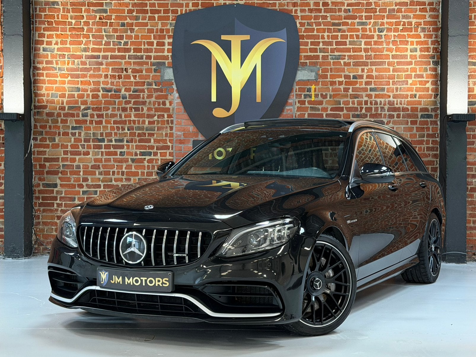 Mercedes-Benz C 63 AMG Break * Lichte Vracht *, Auto's, Mercedes-Benz, Automaat, Euro 6, Zwart, Leder