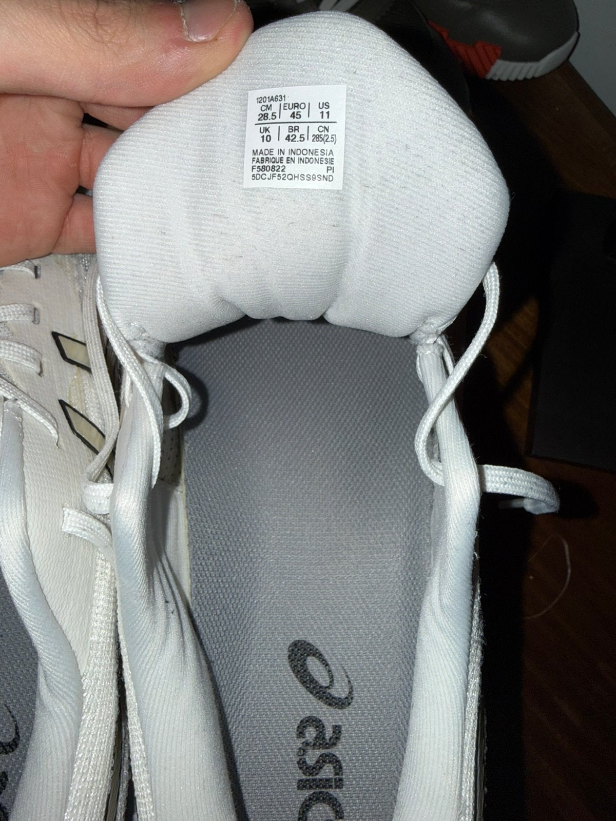 Asics chaussures, Enlèvement ou Envoi, Comme neuf