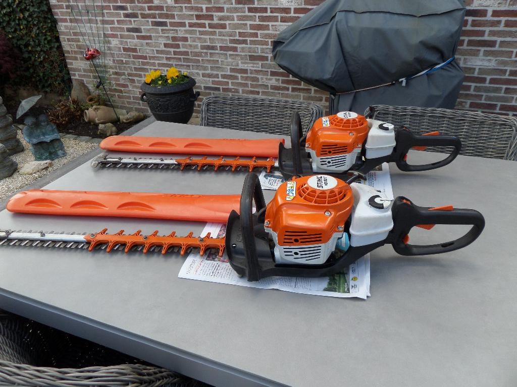 Heggenscharen van STIHL type HS82R en T., Tuin en Terras, Ophalen, Zo goed als nieuw, Benzine, STILL