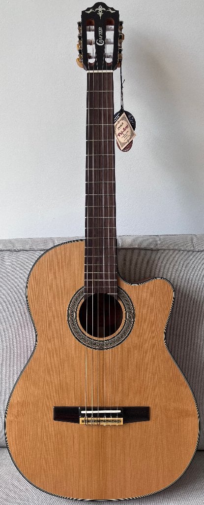 Crafter CE15/N elek. akoestische klassieke gitaar nieuwstaat, Ophalen, Zo goed als nieuw, Klassieke of Spaanse gitaar, Met (piezo-)element