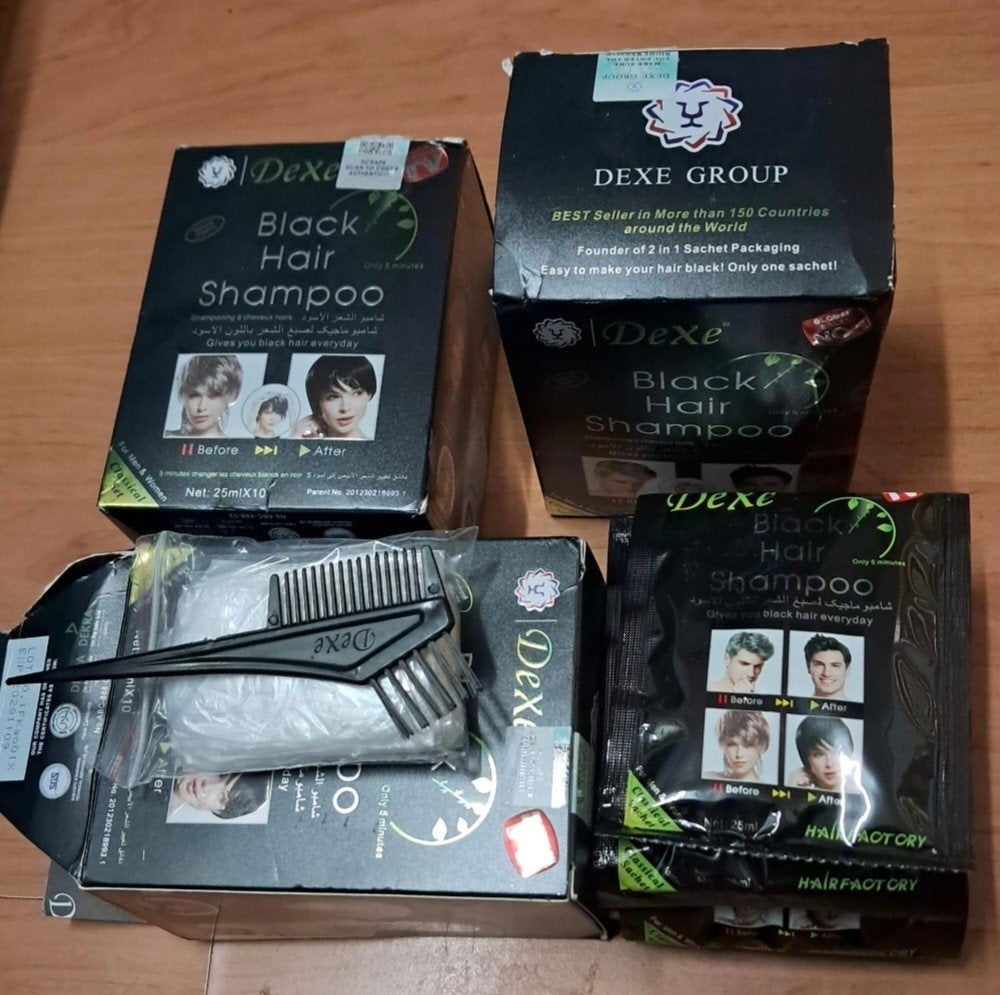 Black Hair Shampoo – Direct Zwart Haar - 29 zakjes/sachet, Bijoux, Sacs & Beauté, Enlèvement ou Envoi, Neuf, Soin des cheveux ou Soin réparateur des cheveux