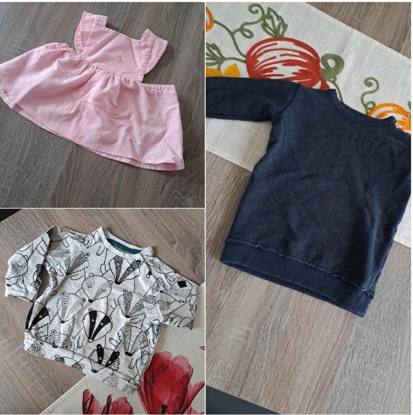 Pakket meisjeskledij - maat 68, Kinderen en Baby's, Babykleding | Maat 68, Meisje, Ophalen of Verzenden, Zo goed als nieuw, Setje