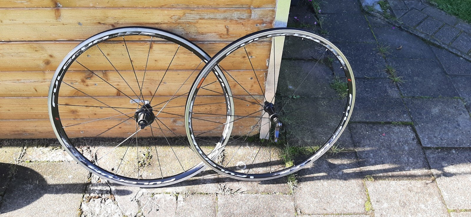 wielset Fulcrum racing voor velgrem, Fietsen en Brommers, Fulcrum, Zo goed als nieuw, Aluminium, Racefiets