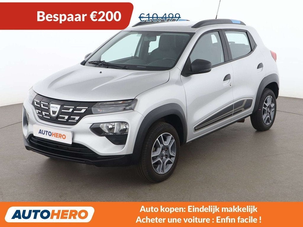 Dacia Spring electric drive 33 kW Comfort (automatique), Autos, Dacia, Cuir, Argent ou Gris, Achat, 1045 kg