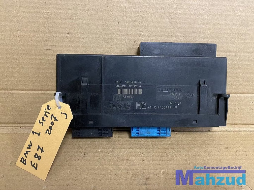 BMW 1 SERIE E87 E81 BCM Module 916018901 6135916018901, Autos : Pièces & Accessoires, Électronique & Câbles, BMW, Utilisé