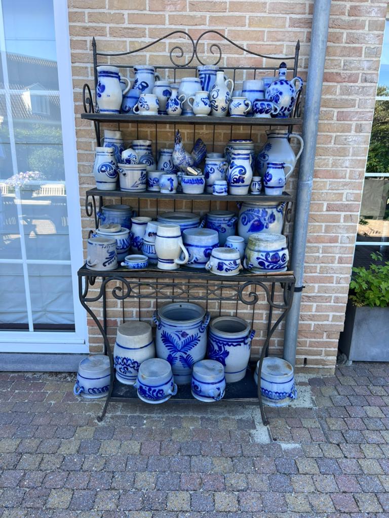 Aardewerk delfts blauw stijl, Ophalen of Verzenden