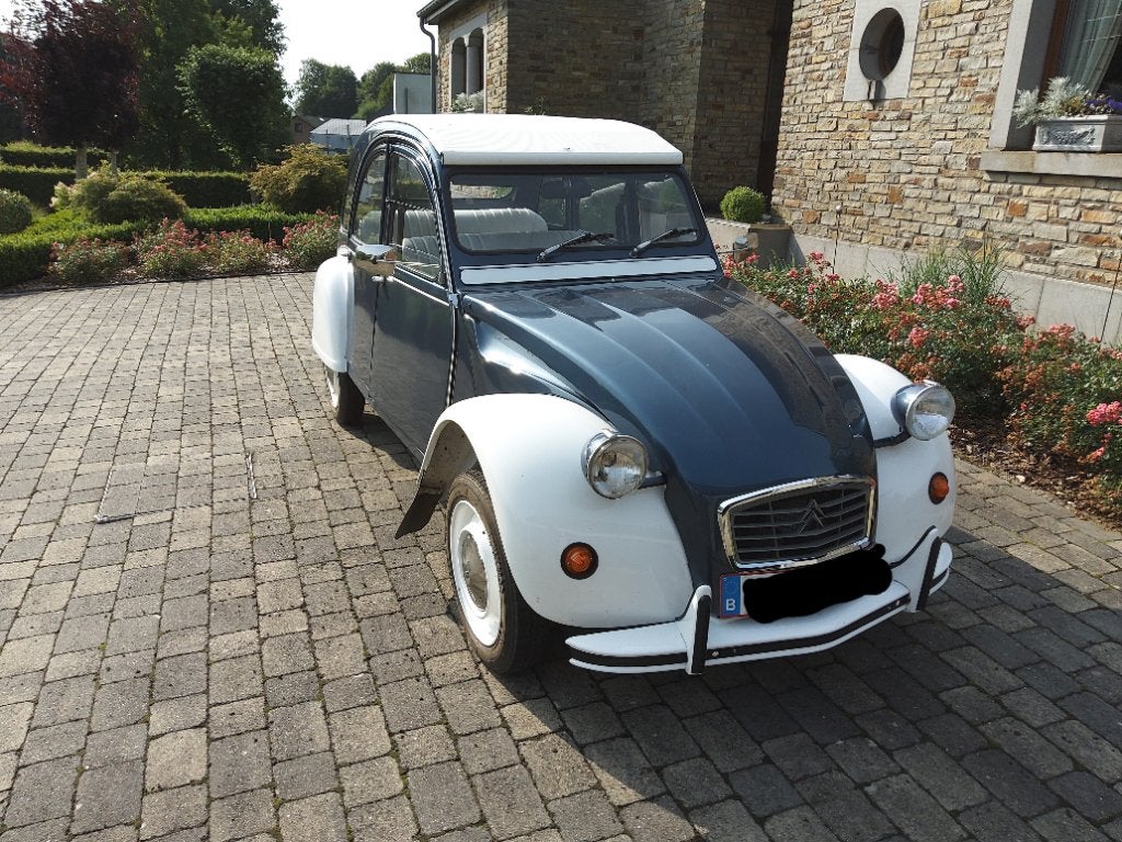 2cv Citroën, Auto's, Voorwielaandrijving, Blauw, Overige kleuren, Handgeschakeld