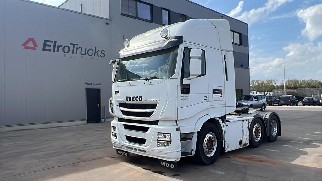 Iveco Stralis 460 (6X2 / EURO 6 / BELGIAN TRUCK / SHOW INTER, Auto's, Vrachtwagens, Automaat, Overige kleuren, Iveco, 338 kW