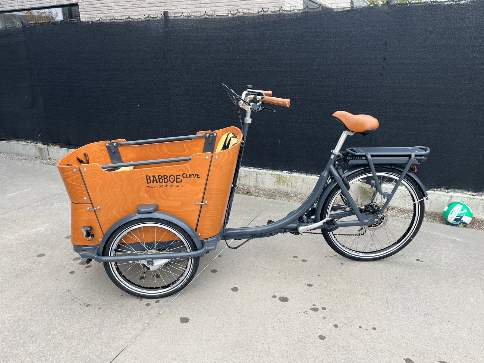 Elektrische bakfiets Babboe Curve, Ophalen, Zo goed als nieuw