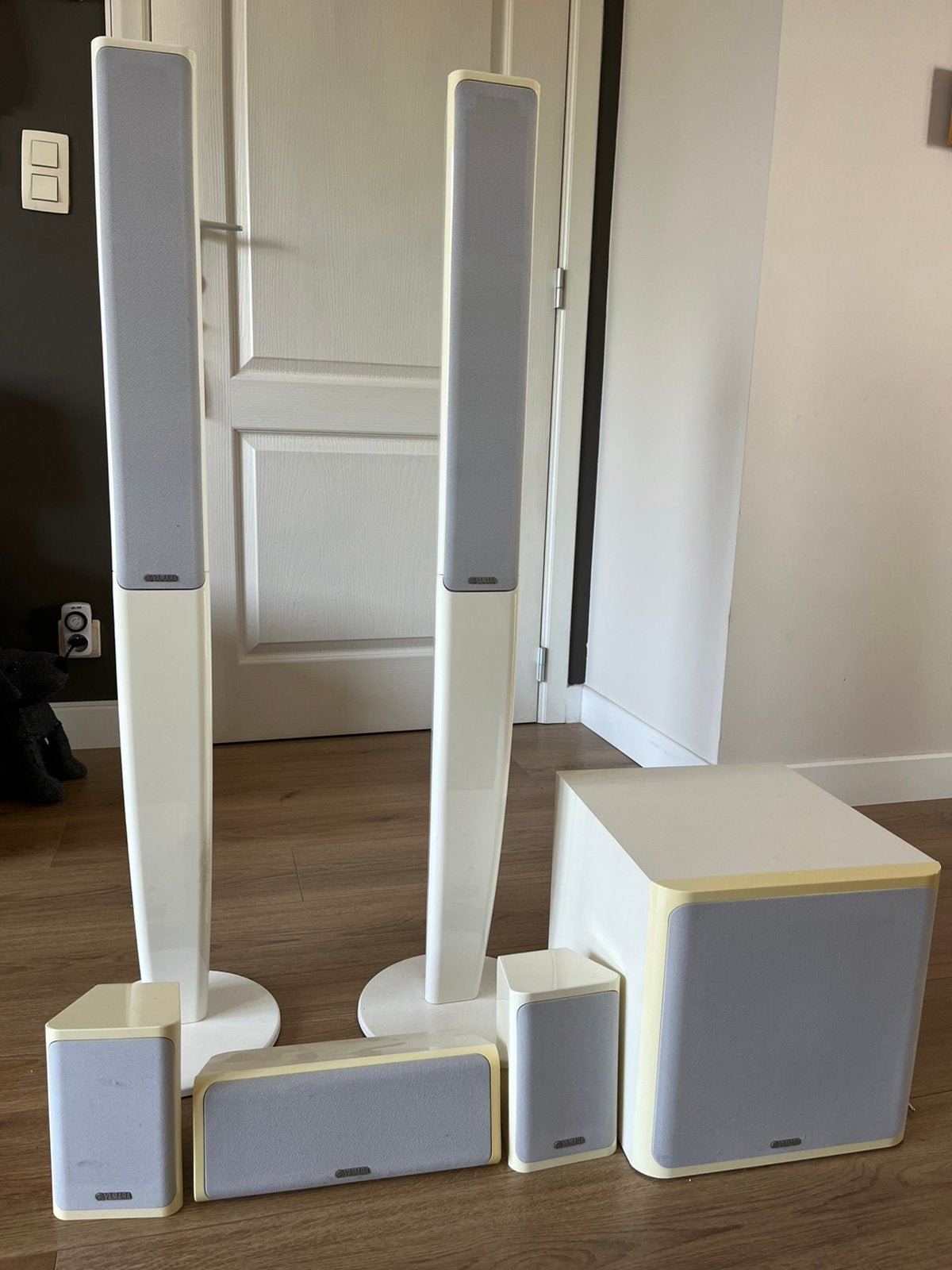 Kit haut-parleurs home cinema 5.1 Yamaha blanc (NS-PA40), Autres marques, Moins de 60 watts, Subwoofer, Enlèvement