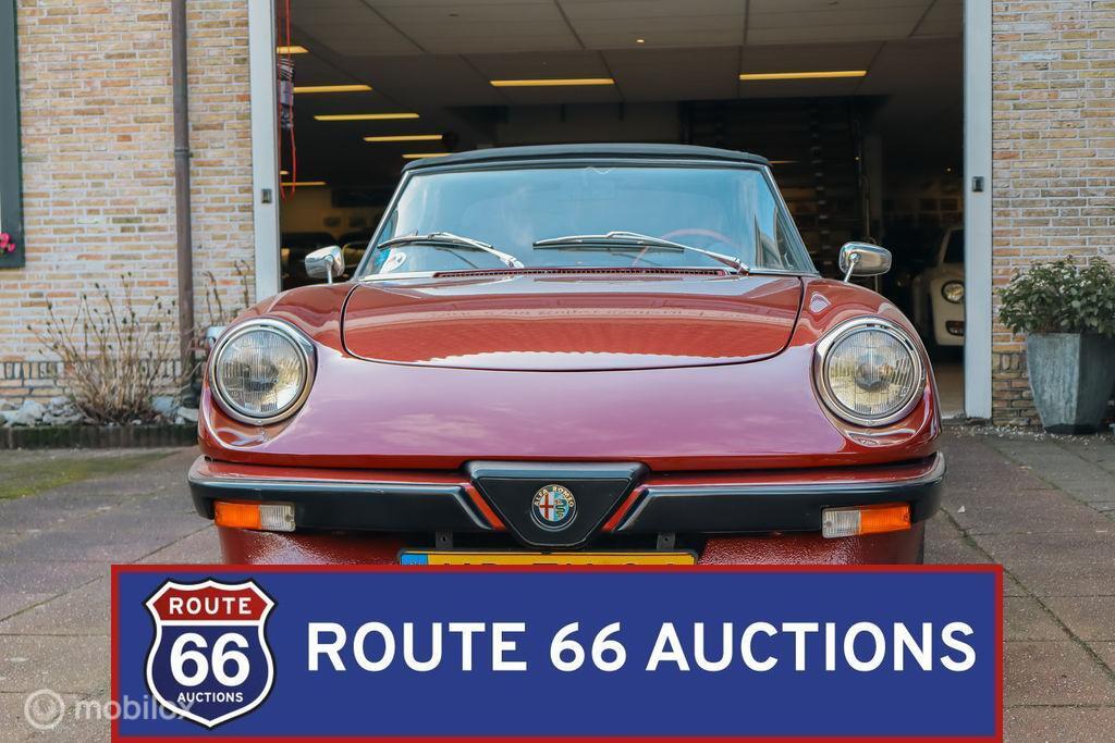 Alfa Romeo Spider | 1983 | Route 66 Auctions, Autos, Achat, Entreprise, Boîte manuelle, Autre carrosserie