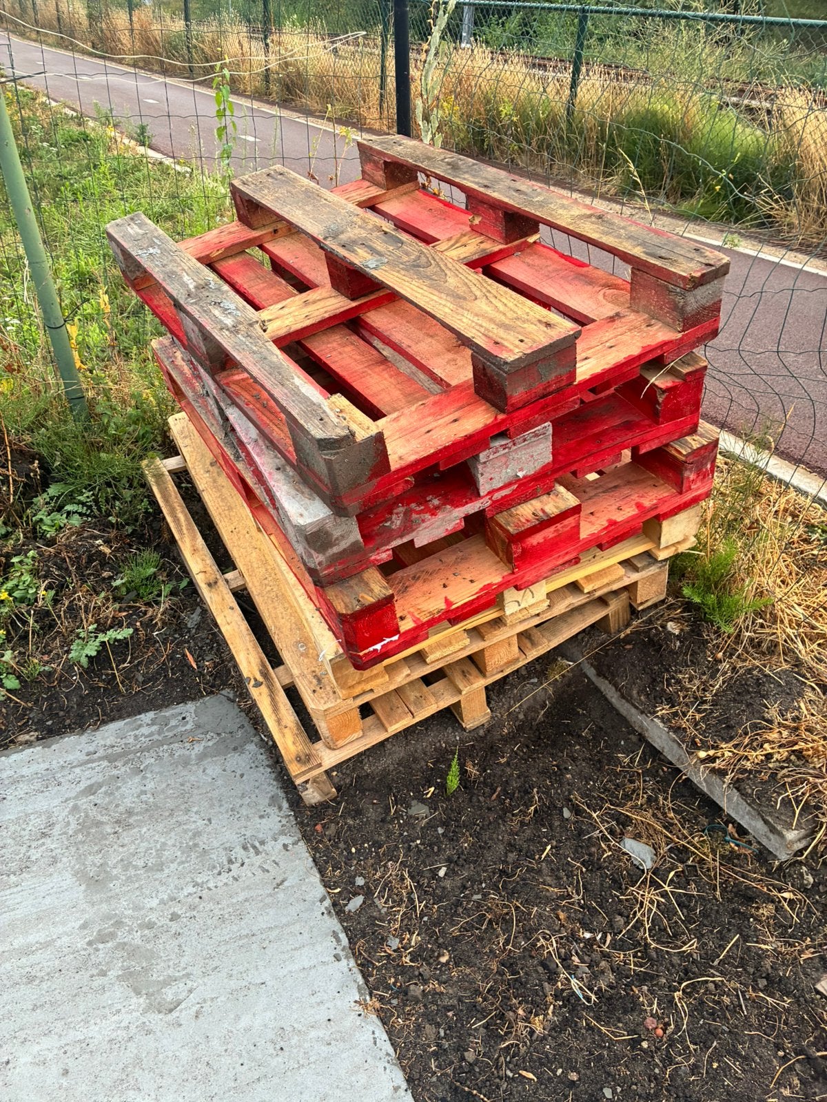 Paletten gratis, Ophalen, Gebruikt, Overige houtsoorten, Pallet