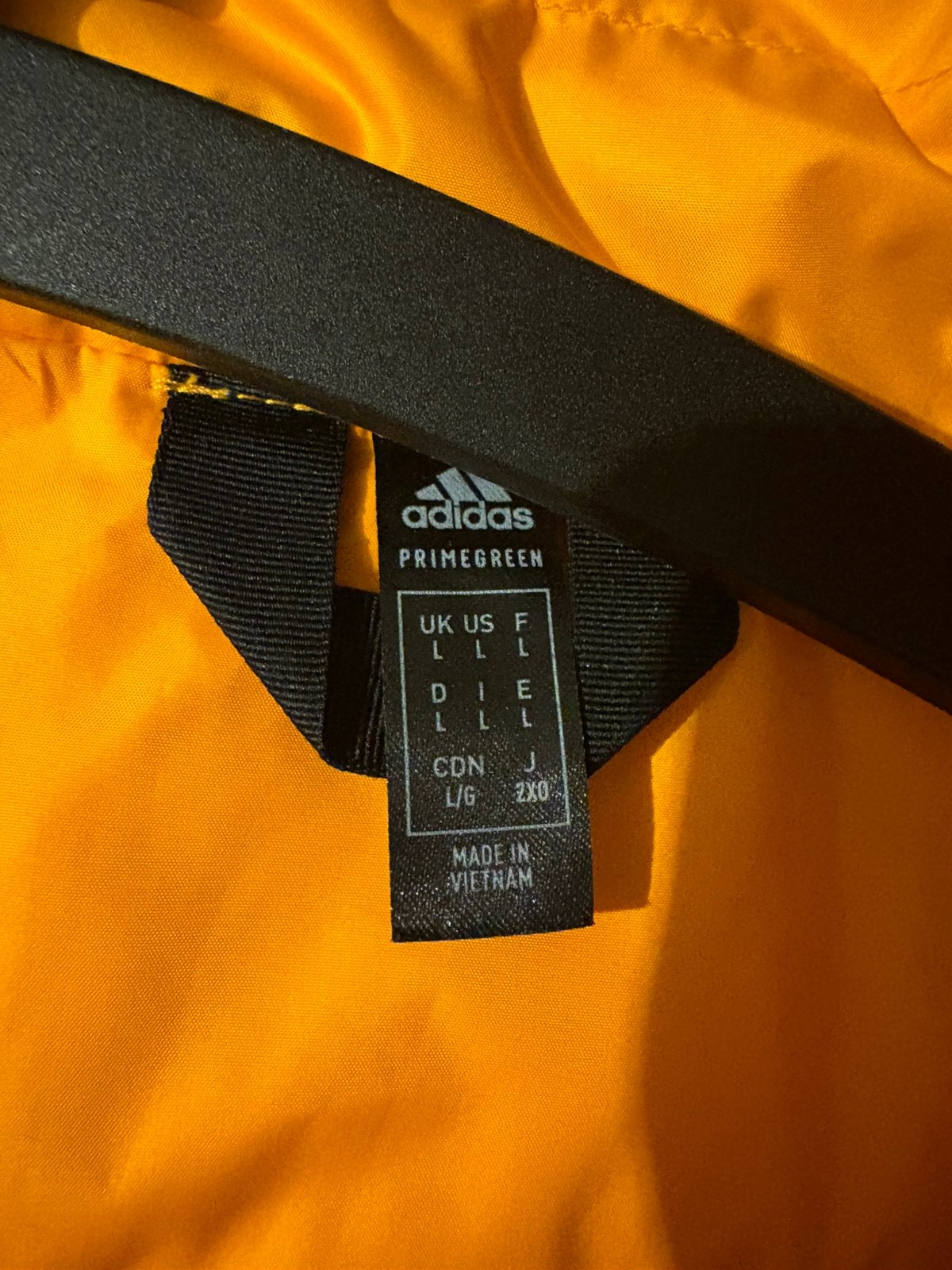 Adidas jas maat L, Ophalen of Verzenden, Zo goed als nieuw