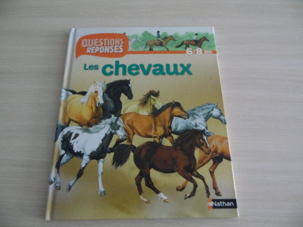 LES CHEVAUX   QUESTIONS RÉPONSES      NATHAN, Jackie Gaff, Enlèvement ou Envoi, Comme neuf, Non-fiction