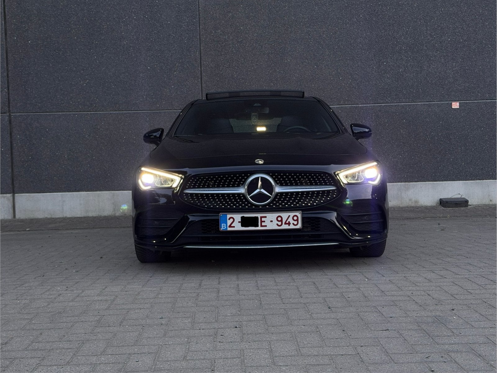 Mercedes CLA 200 - AMG Line, Auto's, Automaat, Alcantara, Zwart, Berline