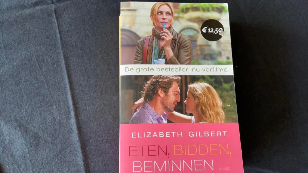 Boek eten, bidden, beminnen, Ophalen, Zo goed als nieuw