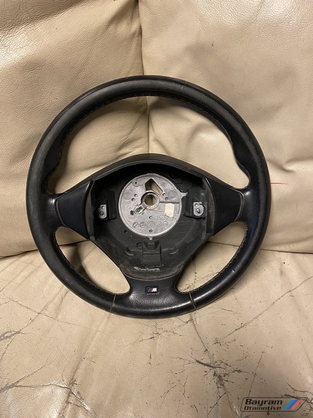 Bmw E36 M3 stuur zwart leder nfl coupe cabrio sedan 3-serie, Gebruikt, -, -, Ophalen of Verzenden