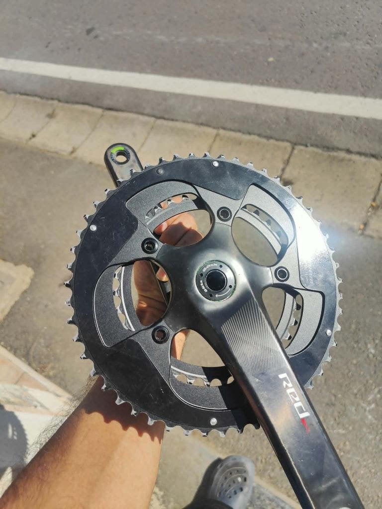 Pédaliers SRAM Red, Vélos & Vélomoteurs, Vélos Pièces, Enlèvement ou Envoi, Comme neuf, Pédalier ou Pédales, Carbone