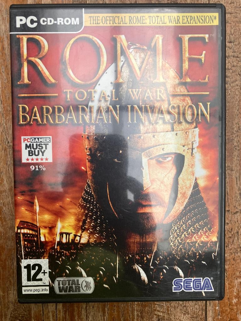 Rome total war  Barbarian Invasion, Games en Spelcomputers, Ophalen of Verzenden, Zo goed als nieuw, Vanaf 12 jaar