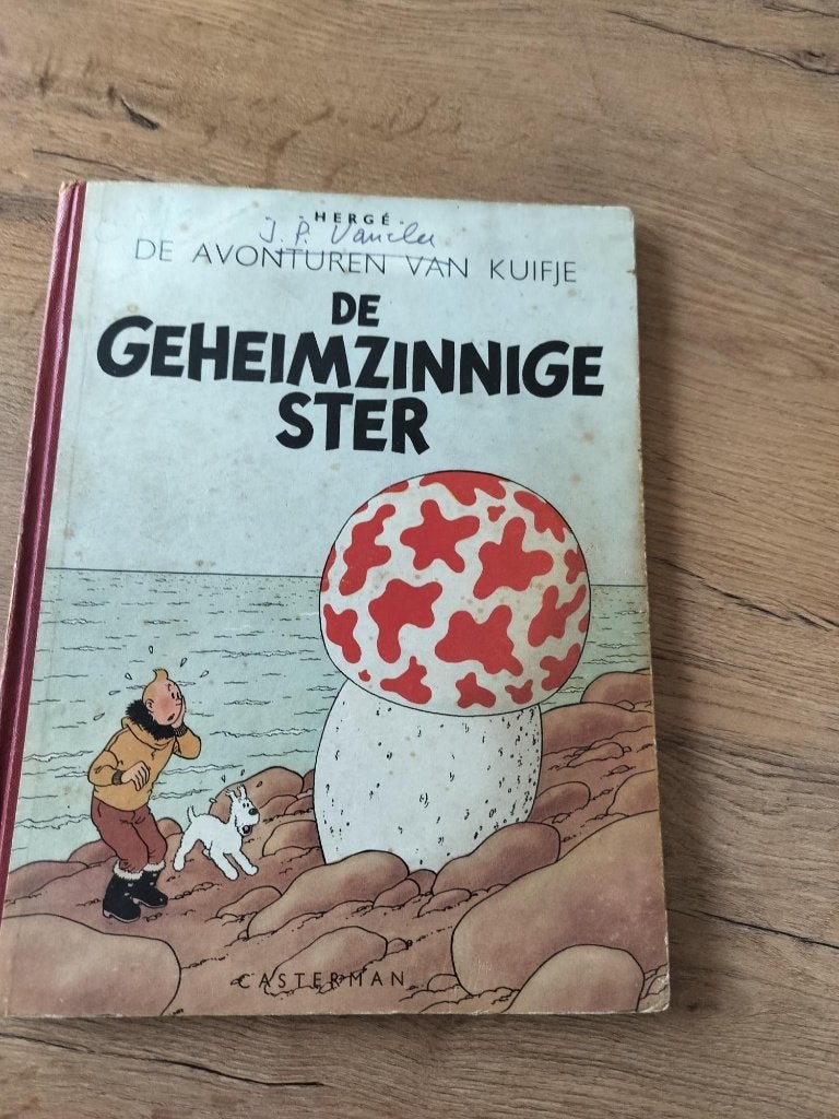 kuifje de geheimzinnige ster HC 1947, Boeken, Stripverhalen, Ophalen of Verzenden