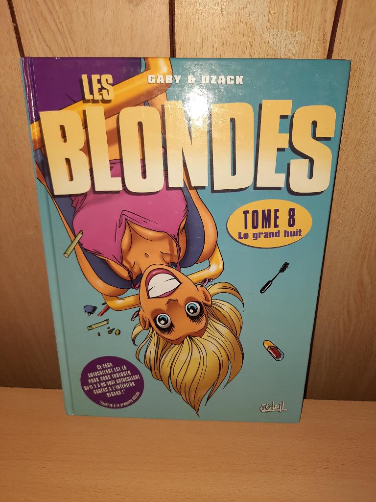Les Blondes tome 8, Enlèvement ou Envoi, Utilisé