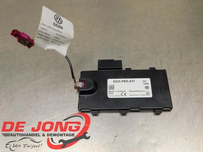 Antenne van een Volkswagen Golf, Gebruikt, -, Volkswagen, -