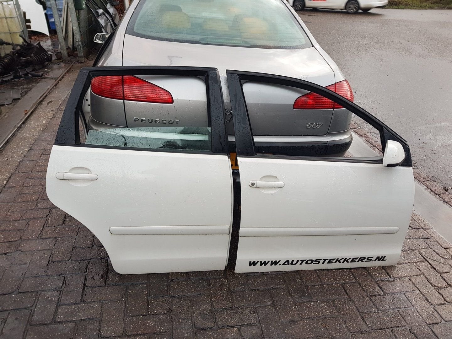 VW POLO PORTIEREN RV+RA BJ 2002 2007, Gebruikt, -, Deur, -