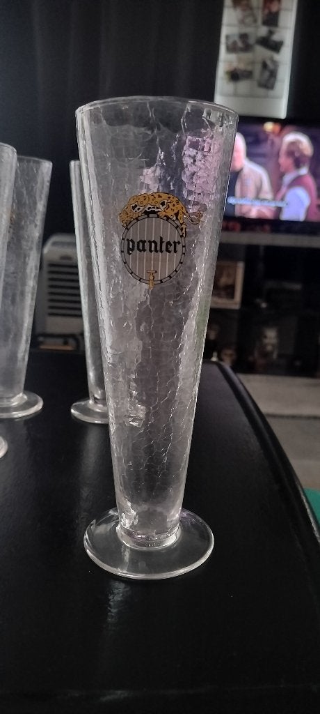 Panter glazen, Enlèvement, Comme neuf, Verre ou Verres, Autres marques