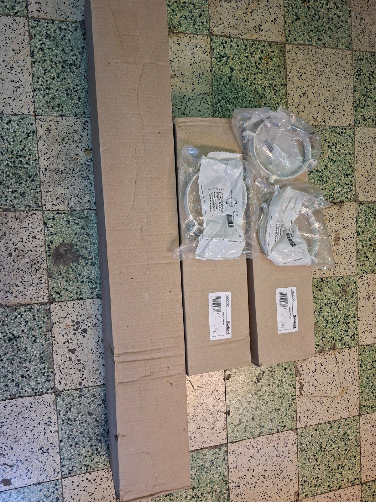 splinternieuwe schouwbuizen Vaillant 80/125mm, Ophalen, Nieuw, Cv-ketel of Combi-ketel, 80 cm of meer