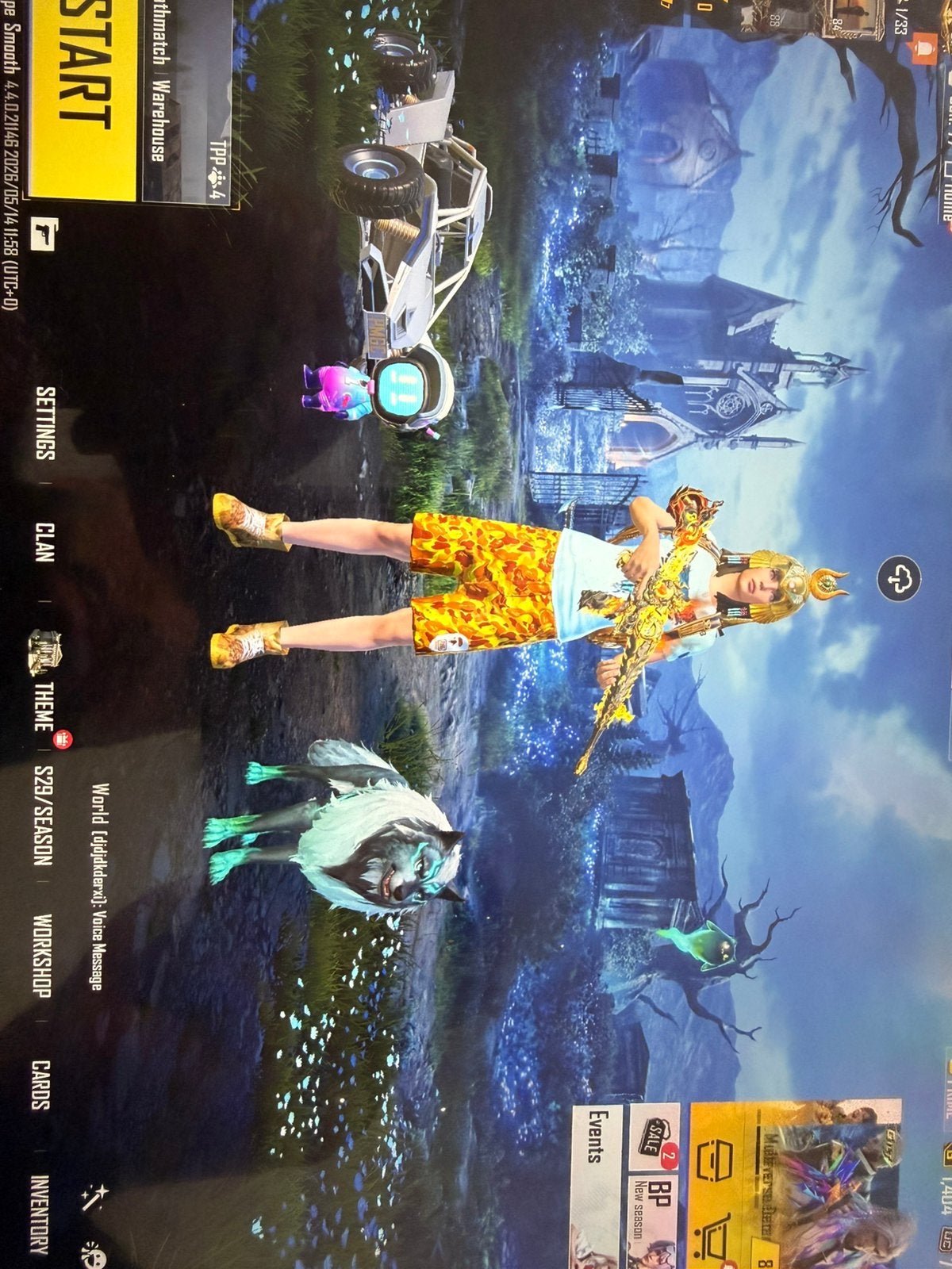 Pubg account collectie level 80, Enlèvement